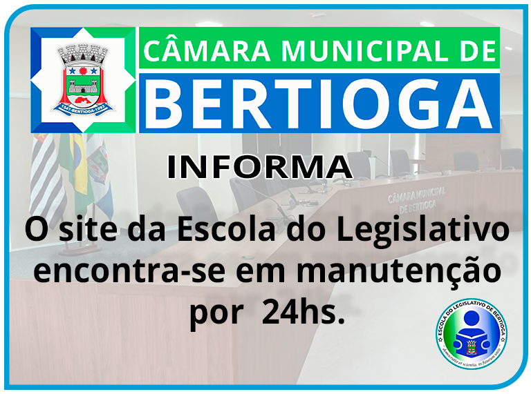 Manutenção do Site da Escola do Legislativo